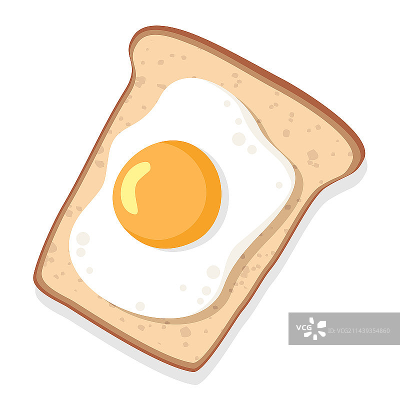鸡蛋吐司图片素材
