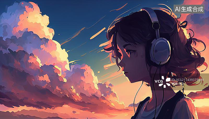 【AI数字艺术】AI生成的插图人物肖像图片素材