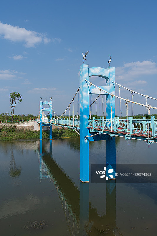 四川绵阳游仙区芙蓉花溪风光图片素材