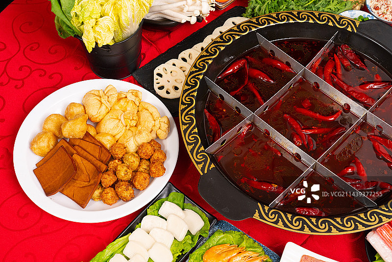 九宫格火锅图片素材