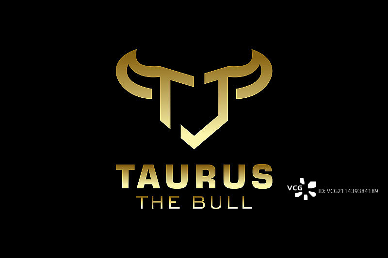 字母J logo 公牛头像logo图片素材