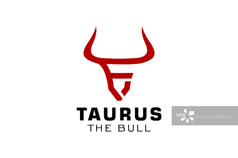 字母F标志，公牛头像标志，公牛标志图案图片素材