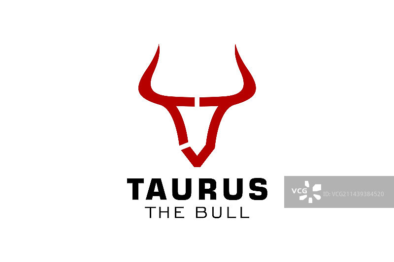 字母R公牛标志图片素材