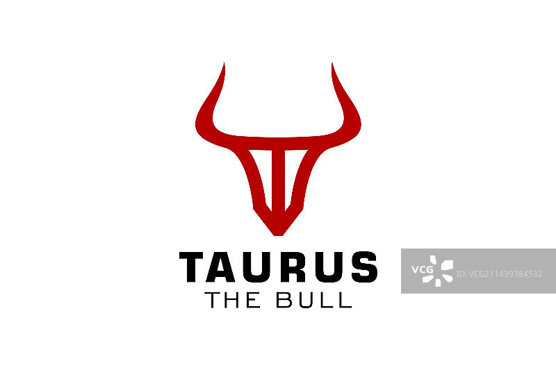 字母Y公牛头标志单色图图片素材