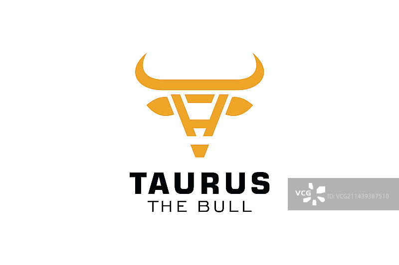 字母H公牛logo图片素材