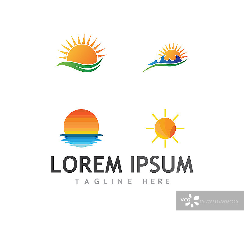 太阳图标图片素材