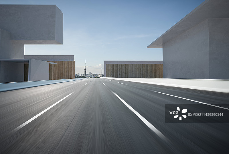 剧院建筑道路图片素材