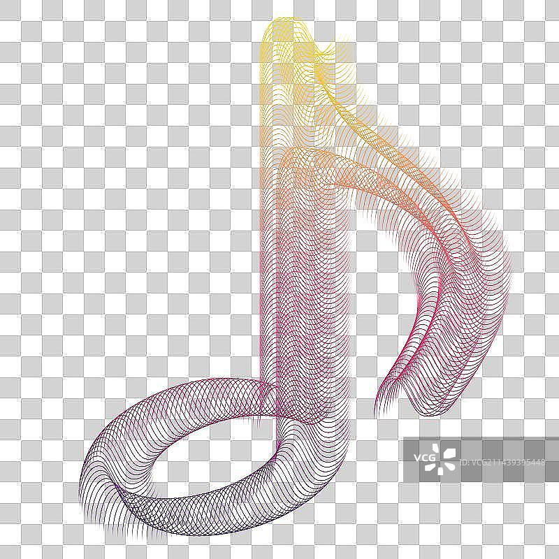 彩色音符3图片素材