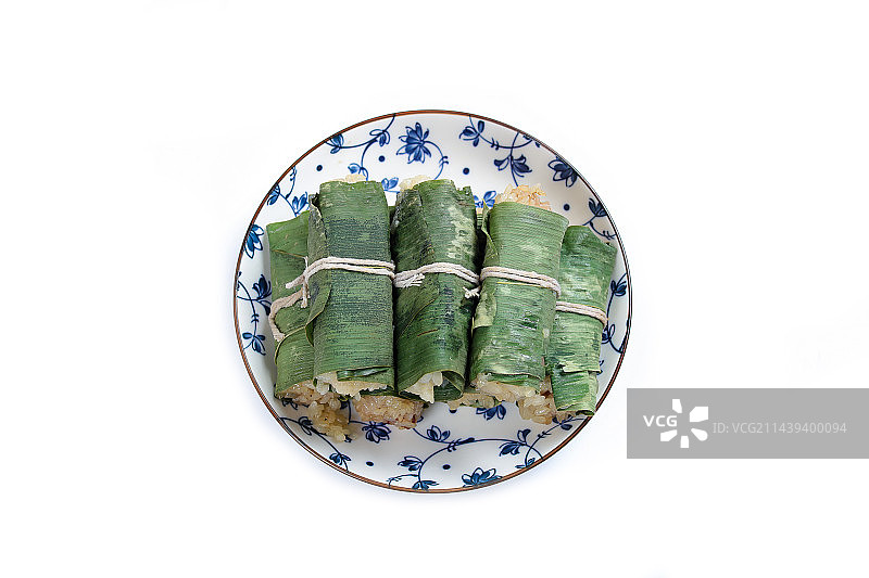 美味特色小吃美食粽香糯米饭图片素材