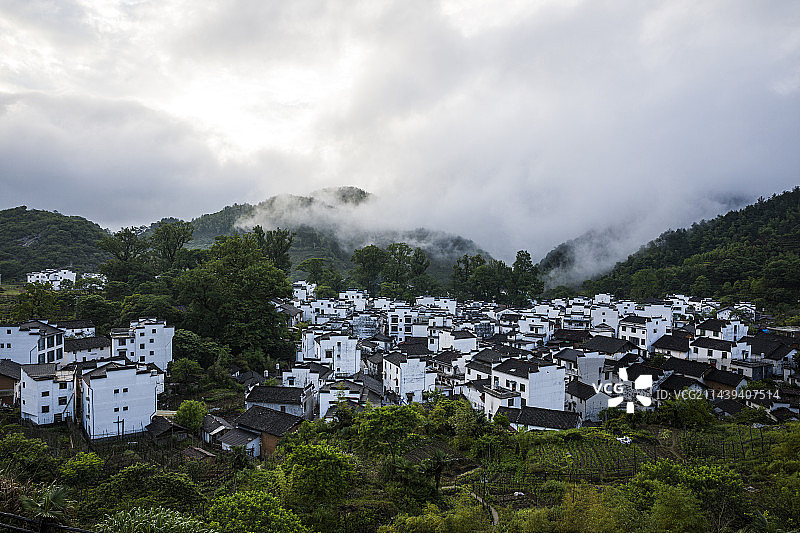 婺源石城村图片素材