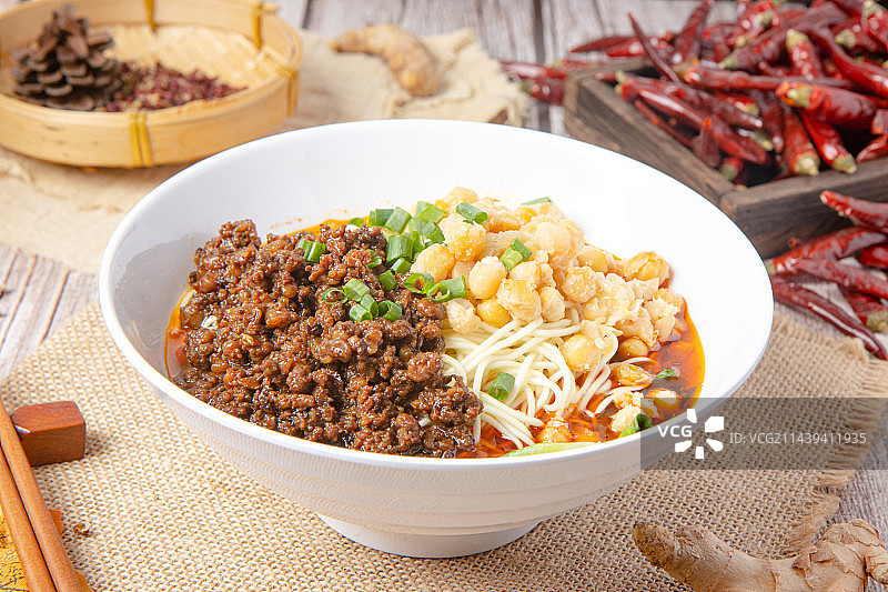 重庆豌杂小面图片素材