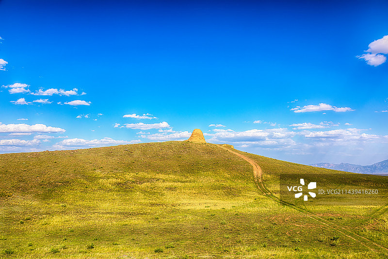 大同火山群地质公园黑山景色图片素材