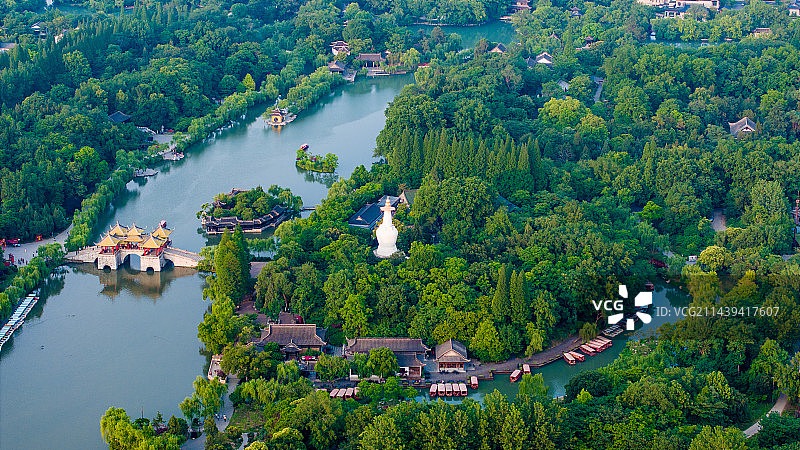 扬州瘦西湖图片素材