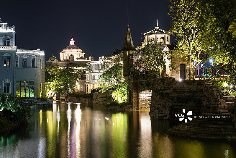 广东省 江门市 开平市 赤坎古镇图片素材