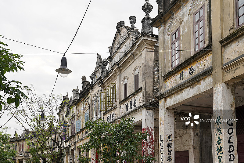 广东省 江门市 开平市 赤坎古镇图片素材