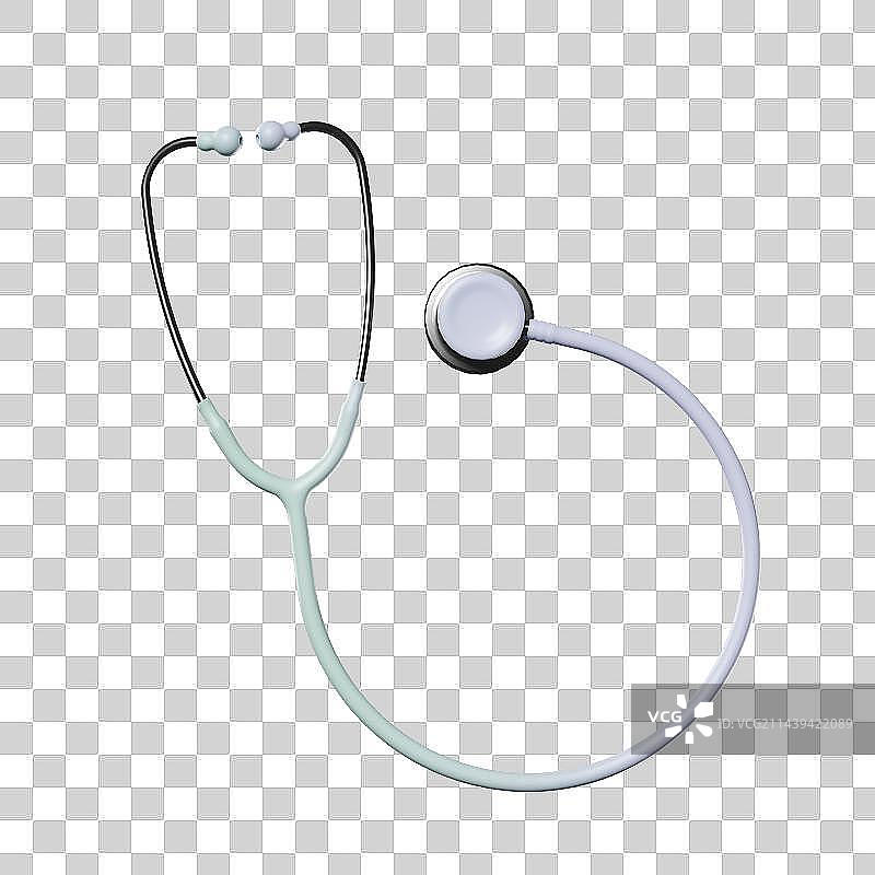 3D立体听诊器免抠元素图片素材