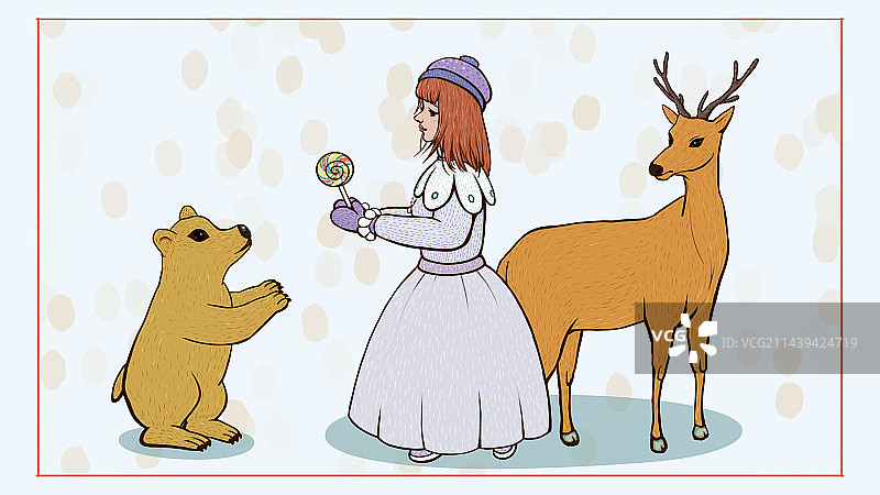 小熊爱吃糖图片素材