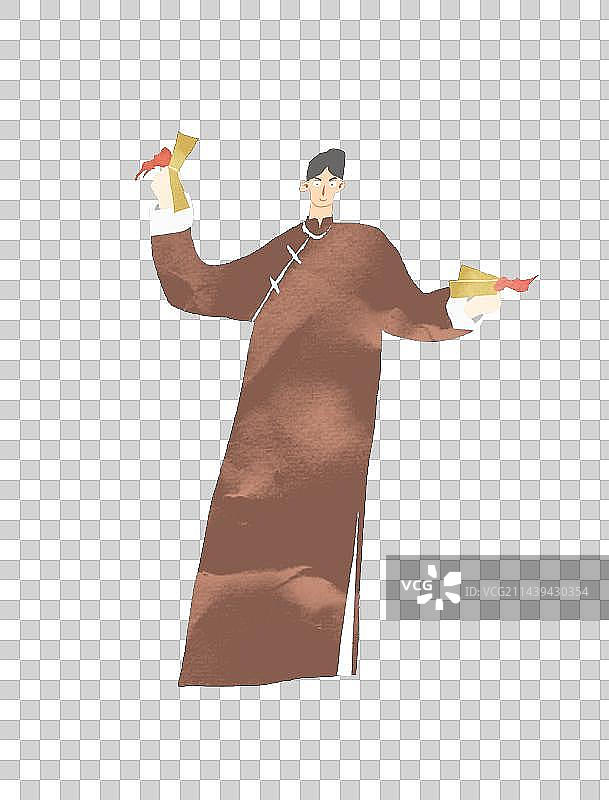 天津快板插画元素图片素材