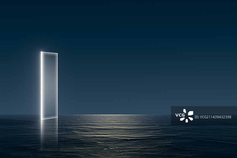 科技概念，蓝色背景，暗色科技未来概念背景图片素材