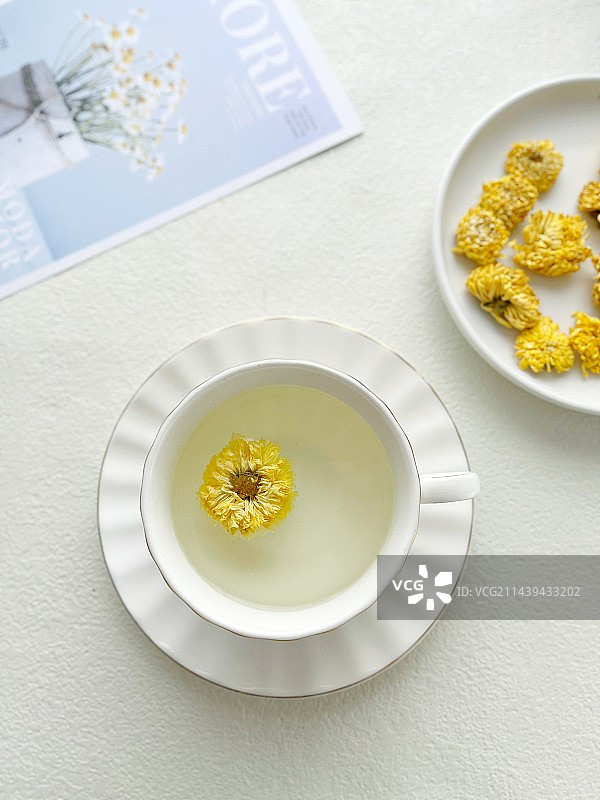 皇菊茶图片素材