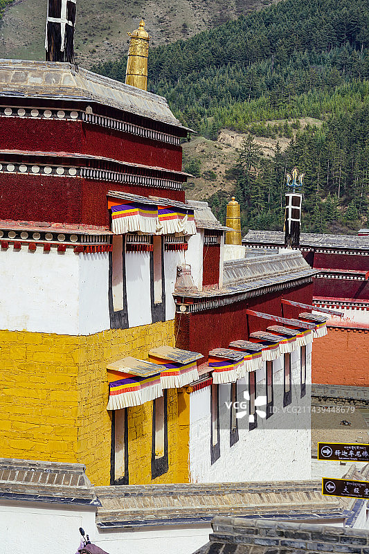 拉卜楞寺图片素材