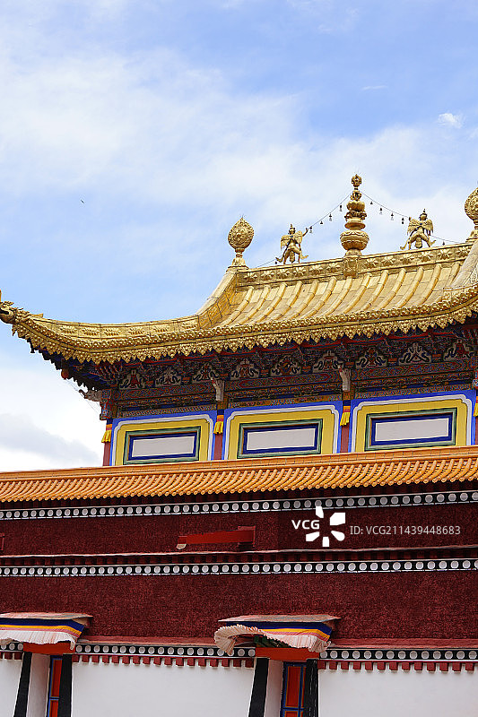 拉卜楞寺图片素材