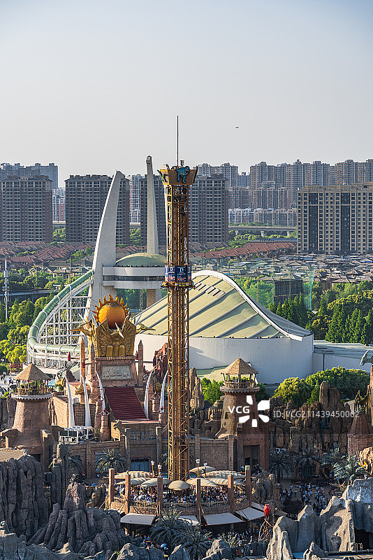 常州市中华恐龙园风光图片素材