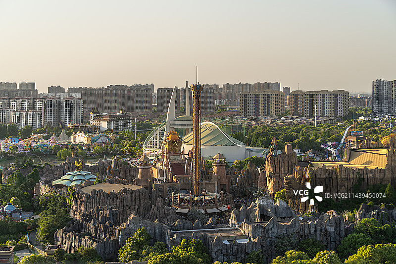 常州市中华恐龙园风光图片素材