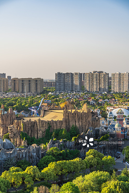 常州市中华恐龙园风光图片素材