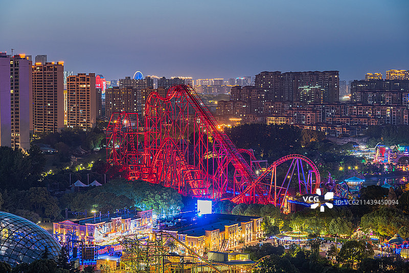 常州市中华恐龙园风光图片素材