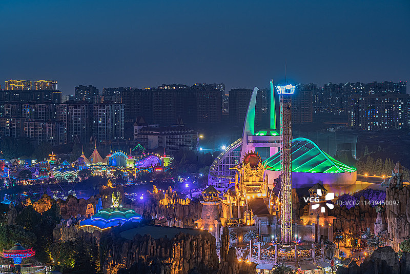 常州市中华恐龙园风光图片素材