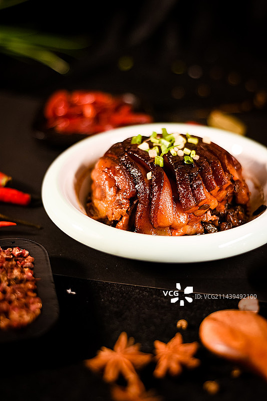 梅菜扣肉图片素材