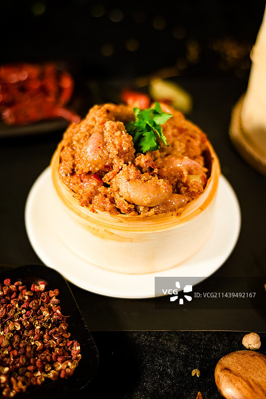 粉蒸肥肠图片素材