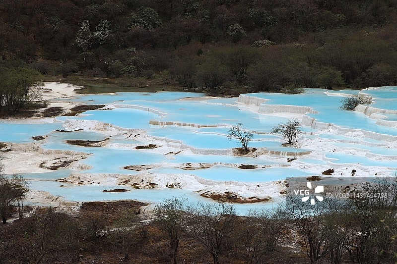 春天的黄龙风景图片素材