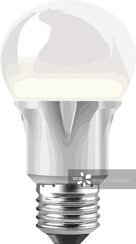 节能灯泡明亮发光图片素材