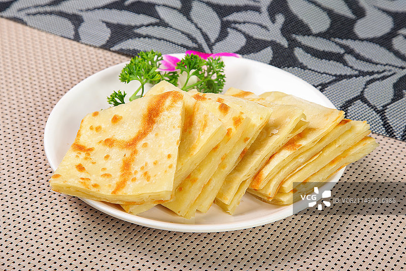 中餐美食-家常饼图片素材