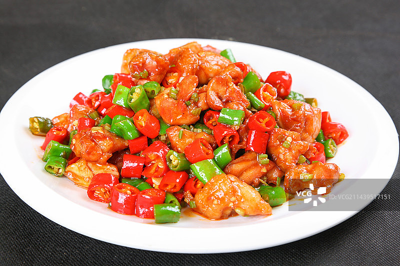 中餐美食-小炒仔鸡图片素材