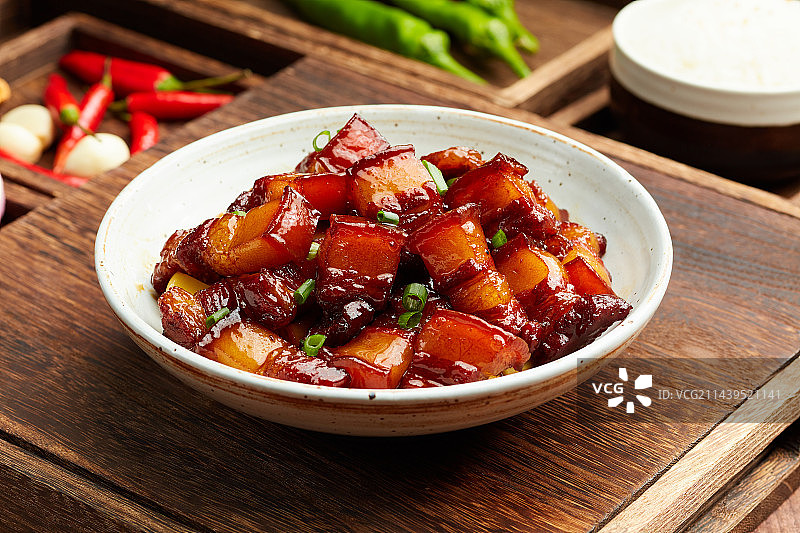 外婆红烧肉图片素材