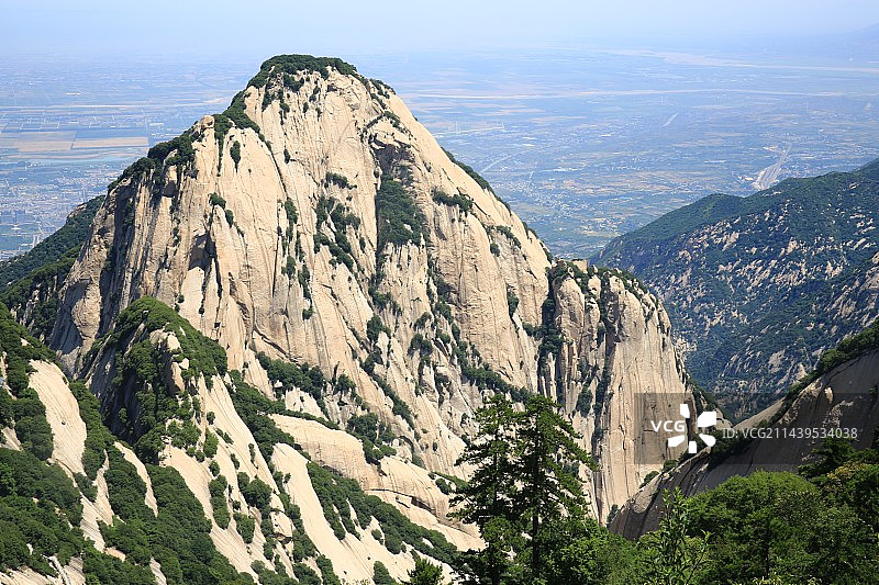 陕西华山风光图片素材