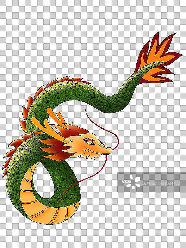 龙年元素龙图案图片素材