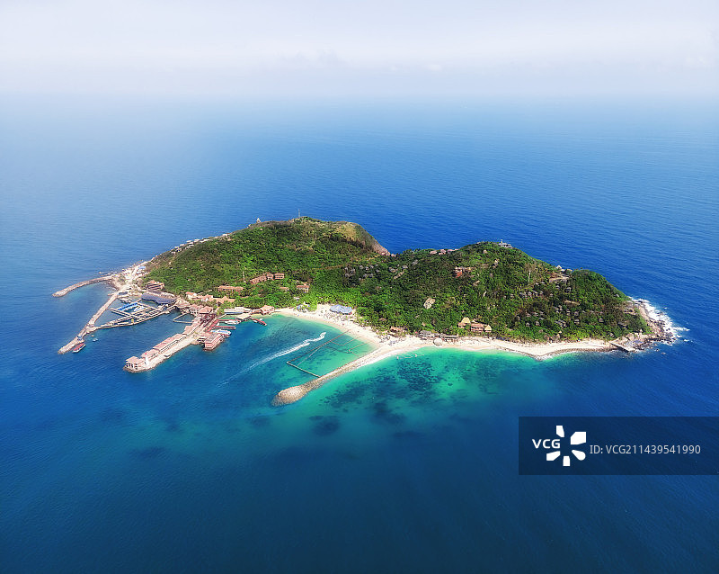 海南省香水湾分界洲岛图片素材