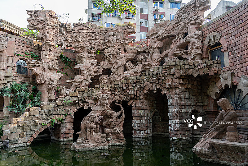 德阳石刻公园图片素材