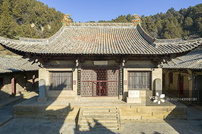 中国山西省晋城市高平市开化寺图片素材