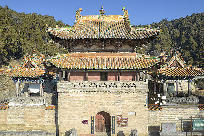 中国山西省晋城市高平市开化寺图片素材