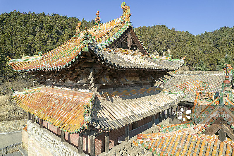 中国山西省晋城市高平市开化寺图片素材