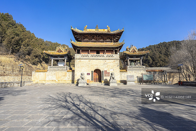 中国山西省晋城市高平市开化寺图片素材