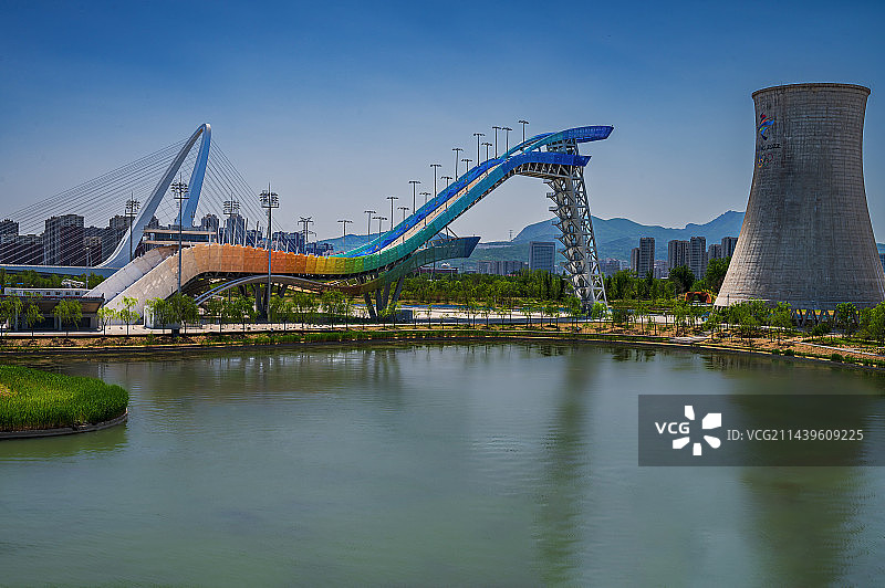 冬奥大跳台图片素材