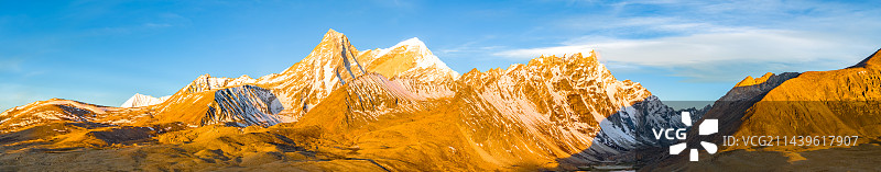 定结县，宗措湖，阿玛直米日出图片素材