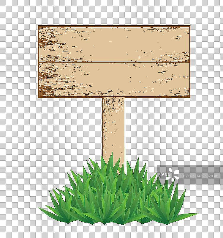 草坪告示牌图片素材