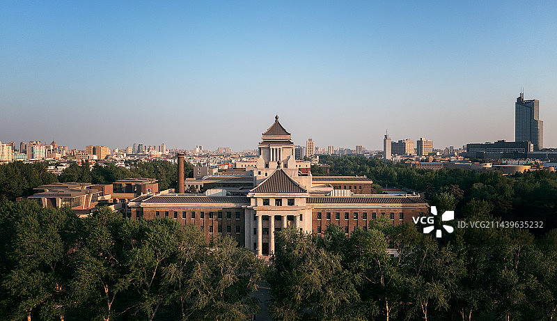 长春伪满洲国务院旧址图片素材